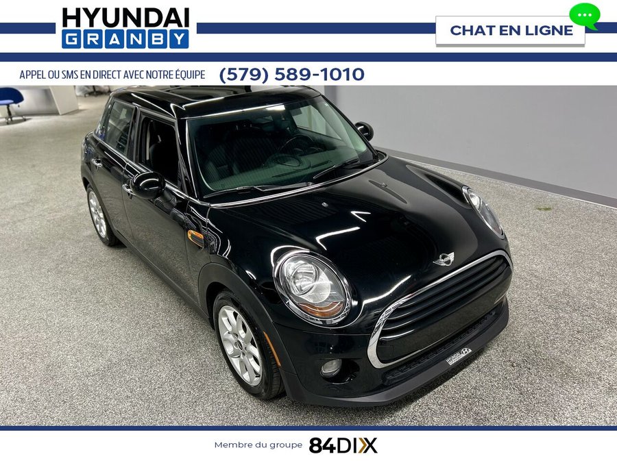MINI Cooper toit rigide 5 portes Hayon - Automatique 2016 Noir