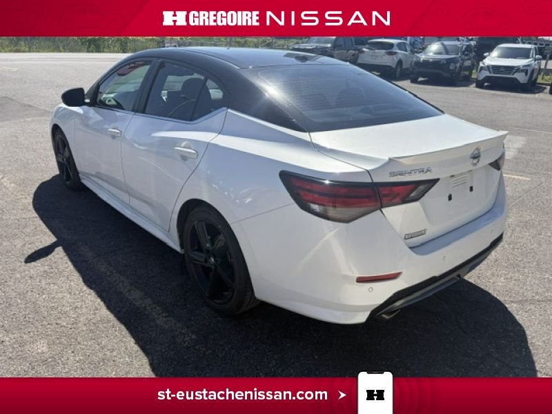 Nissan Sentra SR4805 | SR DEM. A DISTANCE APPLE CARPLAY SIEGES CHAUFFANTS 2022 Blanc Laval - photo #8