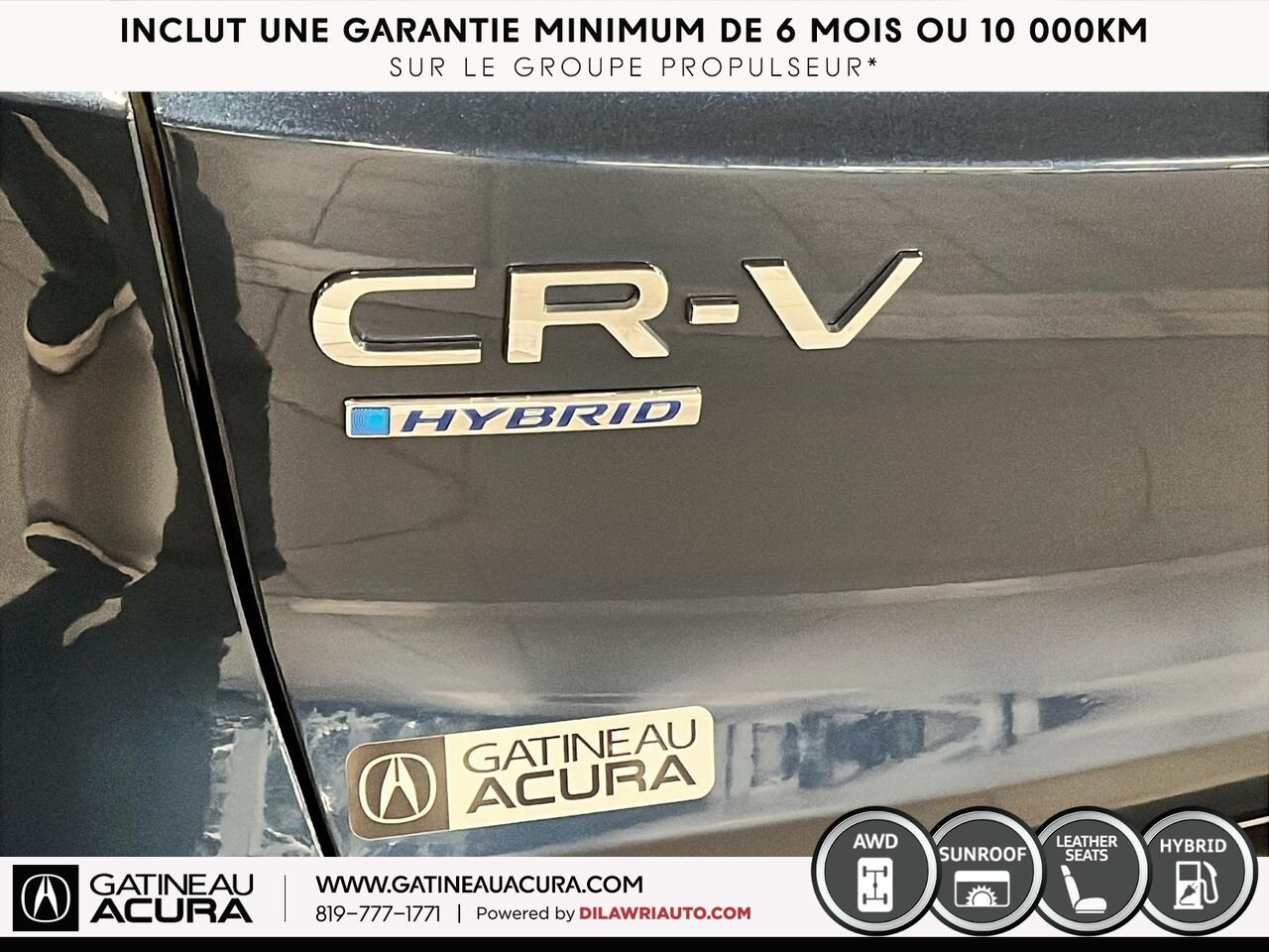 Honda CR-V hybride EX-L Traction Intégrale 2024 Bleu Gatineau - photo #18