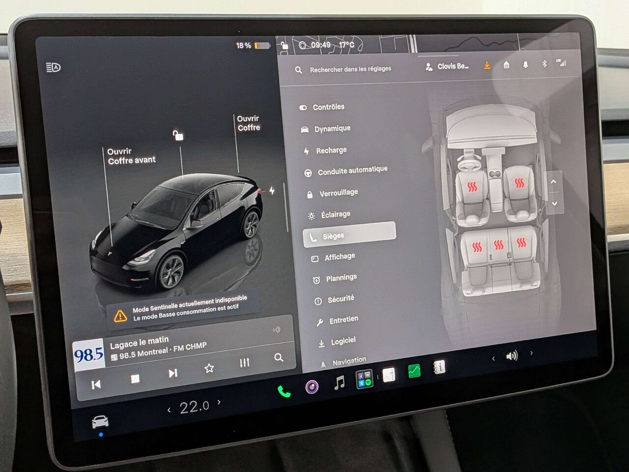 Tesla Model Y 2024 Noir Val-David - photo #25