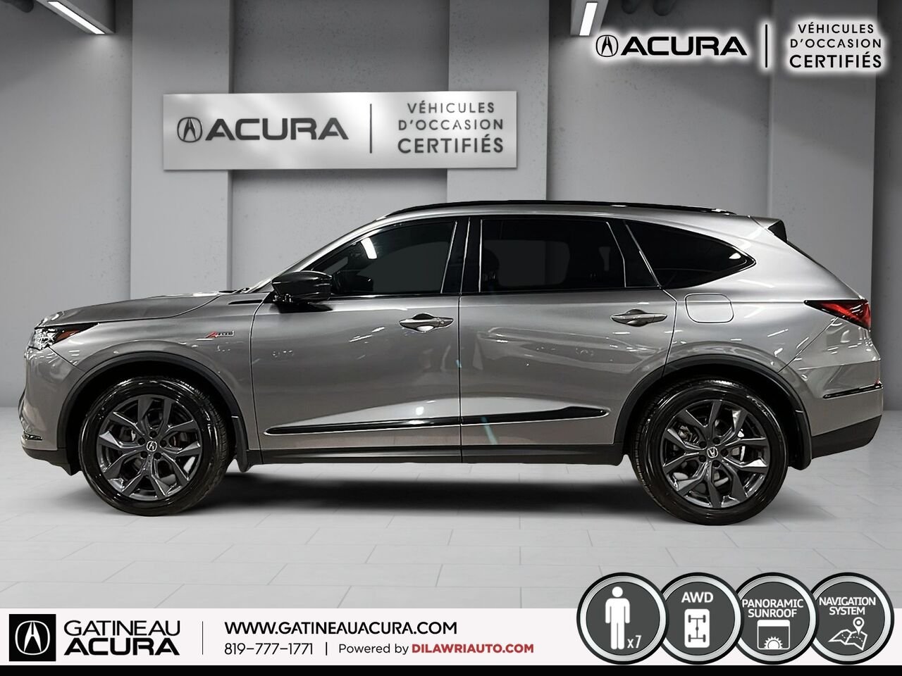 2023 Acura MDX A-Spec SH-AWD Grey Gatineau - photo #19