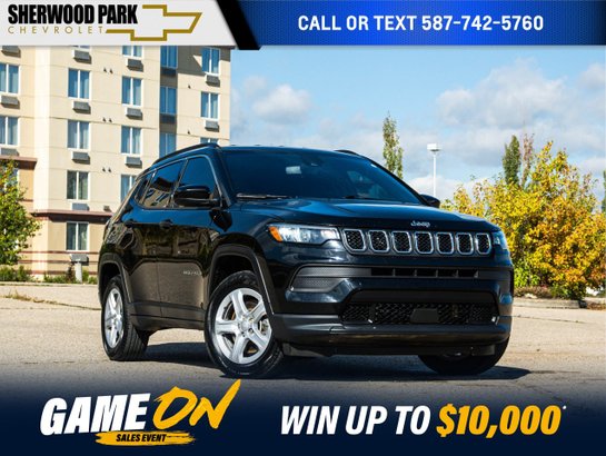 2024 Jeep Compass Sport 2.0L | Heated Seats Black