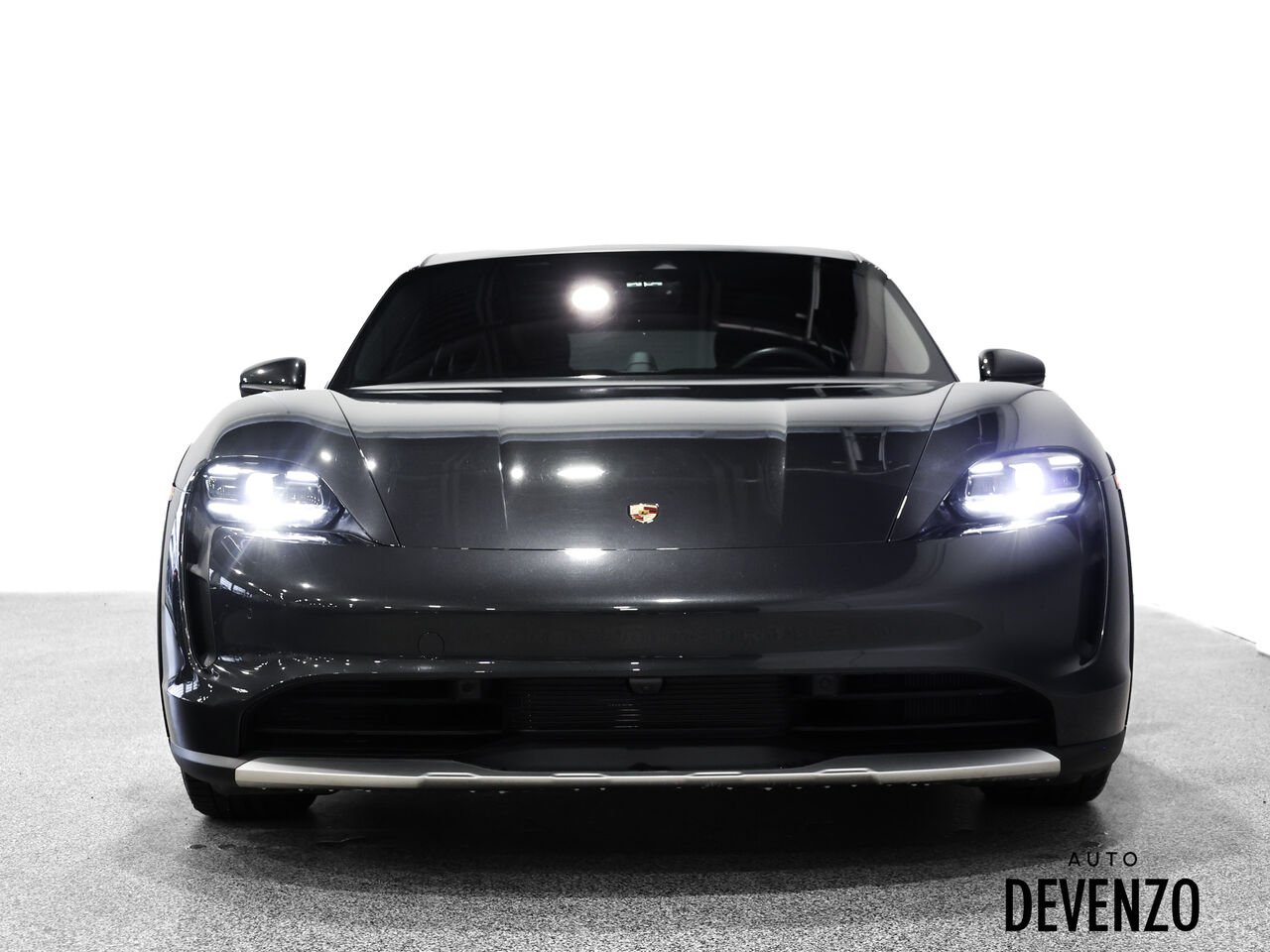 Porsche Taycan 2022 Gris Saint-Eustache - photo #4