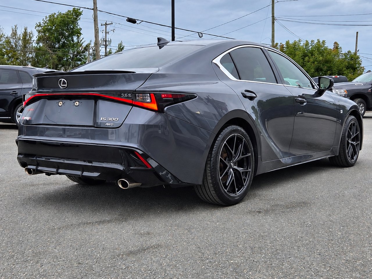 Lexus IS300 Fsport 2023 Gris Granby - photo #6