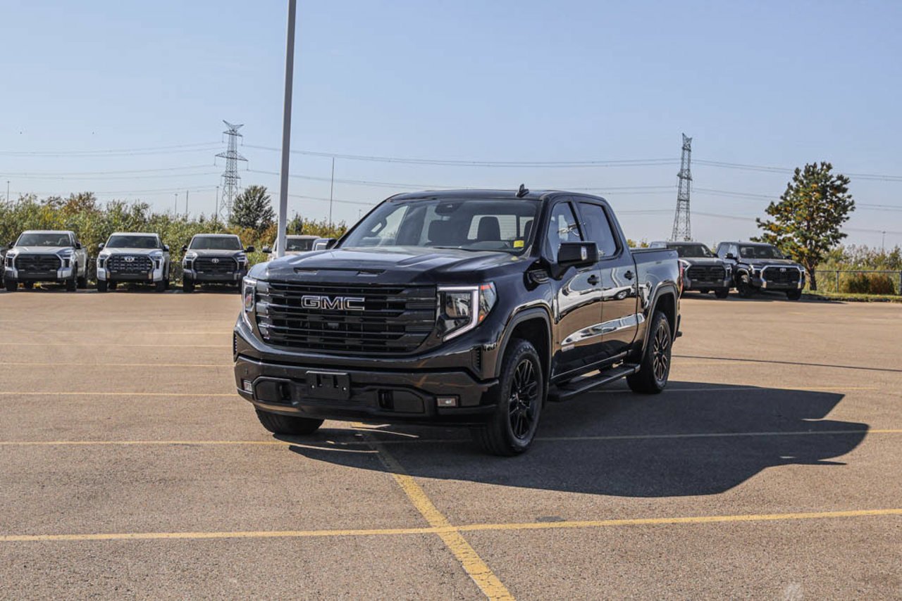 2024 GMC Sierra 1500 4WD Crew Cab 147 Elevation Black Sherwood Park - photo #3