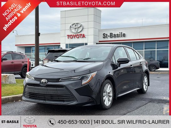 TOYOTA COROLLA LE AMÉLIORÉ 2024 Noir