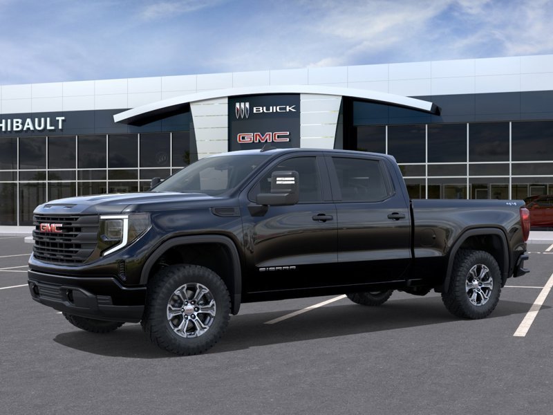 GMC SIERRA 1500 Pro cabine multiplace 4RM 157 po 2026 Noir