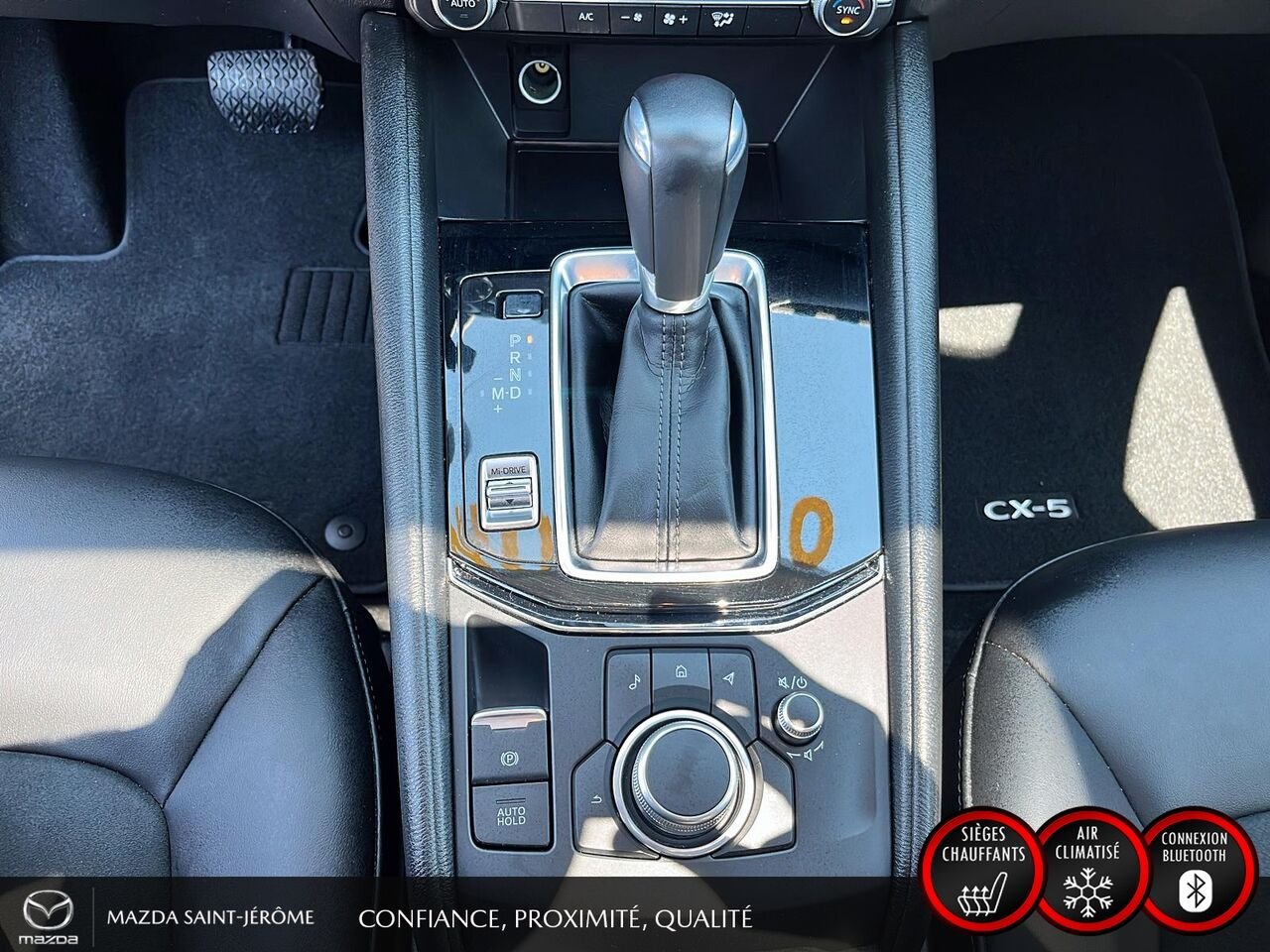 Mazda CX-5 GS LUXURY | TOIT OUVRANT | CUIR | AWD | 2023 Blanc Saint-Jérôme - photo #19