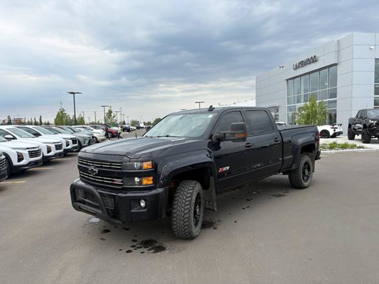2016 Chevrolet Silverado 2500HD 4WD Crew Cab 153 LT Black Sherwood Park - photo #2