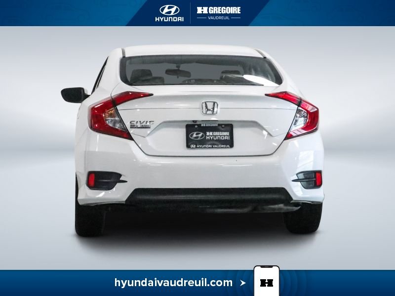 Honda Civic 2018 Blanc Blainville - photo #8