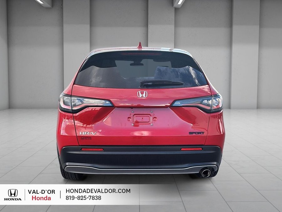 Honda HR-V Sport AWD CVT 2025 Rouge