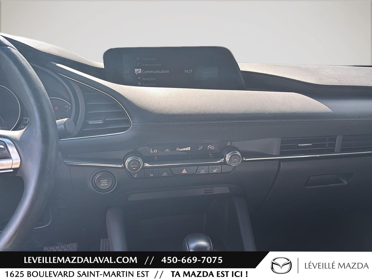 Mazda Mazda3 Sport GS TA 2019 Noir Laval - photo #14