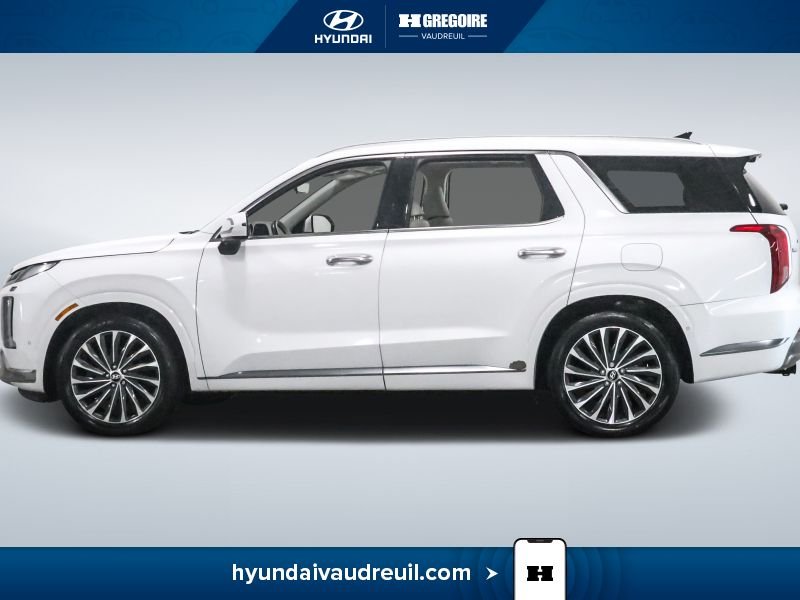 Hyundai Palisade YW186 | Ultimate Calligraphy w/Beige 7-Passenger AWD 2023 Blanc Laval - photo #5