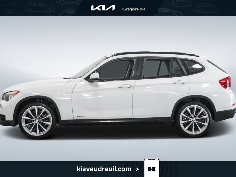 BMW X1 2014 Blanc Laval - photo #3