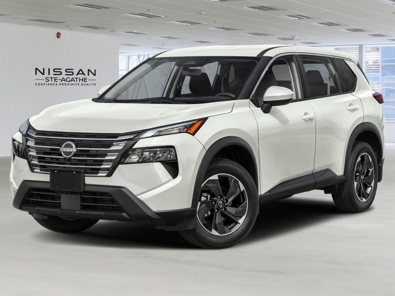 Nissan Rogue 2026 Blanc Everest nacré triple couche Ste-Agathe des Monts - photo #0