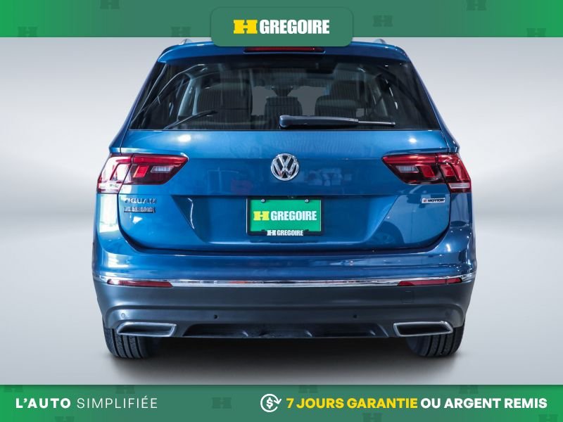 Volkswagen Tiguan 820613 | Highline AWD AUTO AC CUIR TOIT NAV MAGS CAM RECULE 2020 Bleu Laval - photo #7