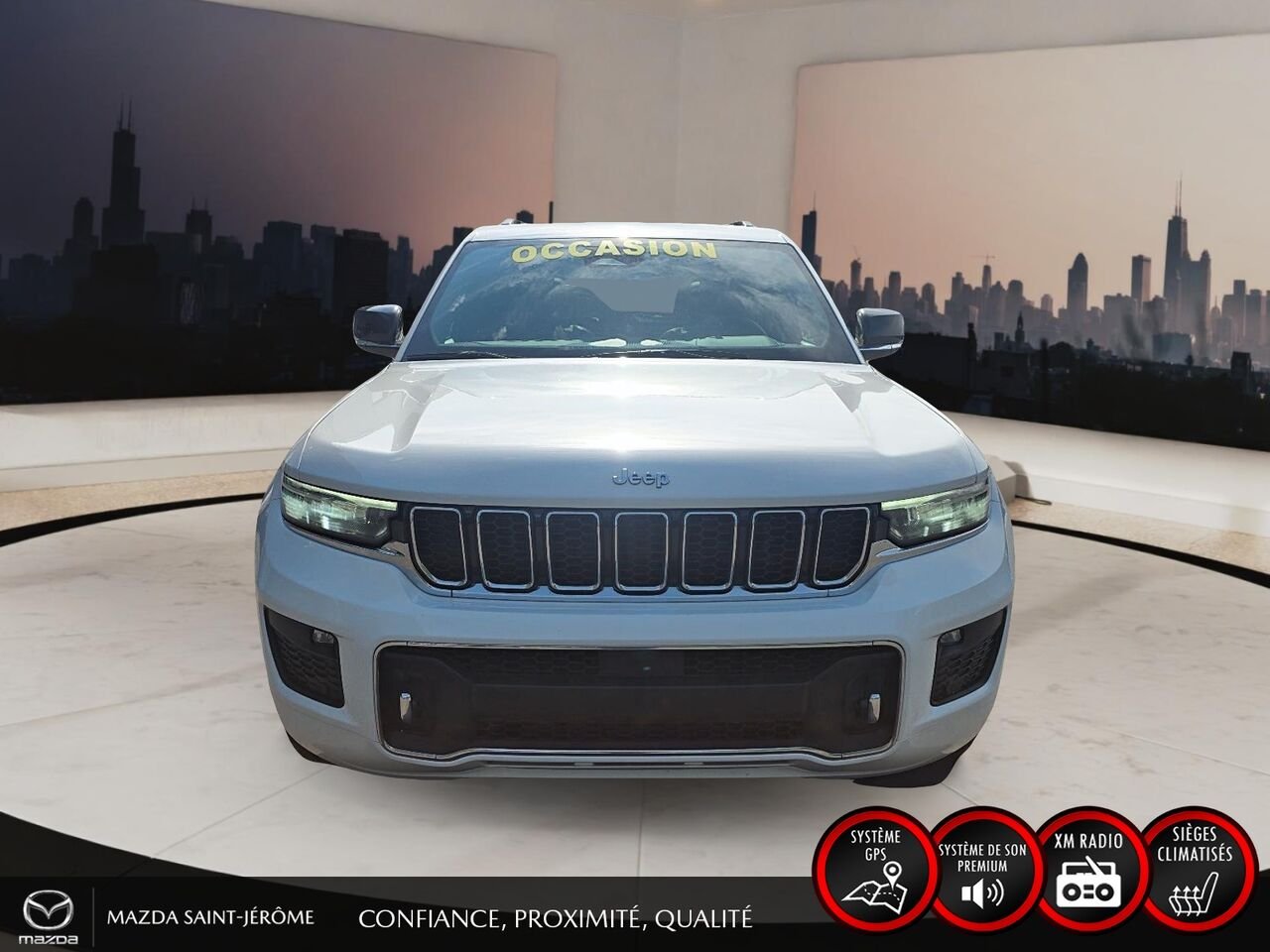 Jeep Grand Cherokee 2023 Blanc Ste-Agathe des Monts - photo #2