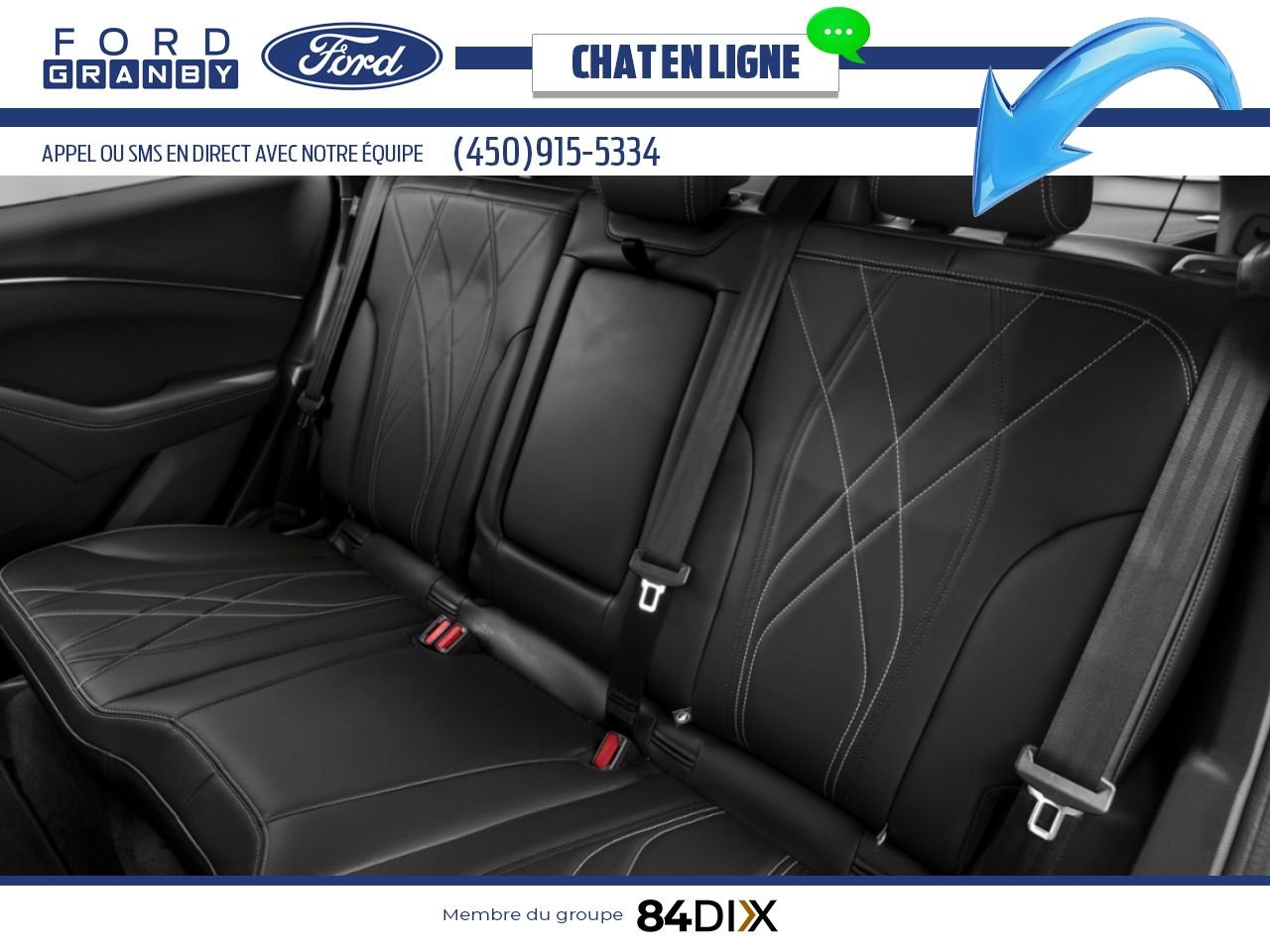 Ford Mustang Mach-E 2025 Gris glacier métallisé trois couches Granby - photo #7