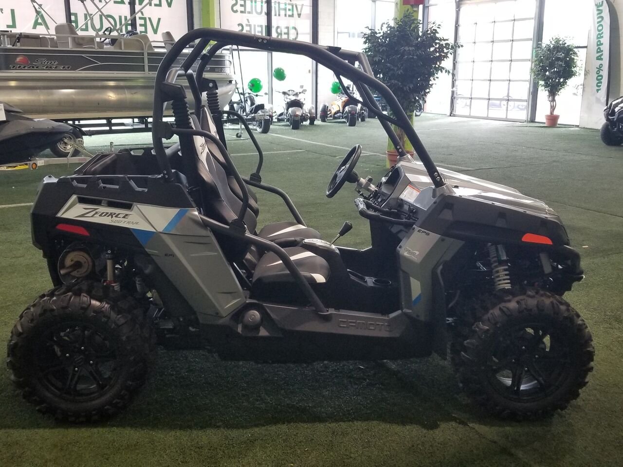 2022 CF MOTO ZForce Grey  - photo #12