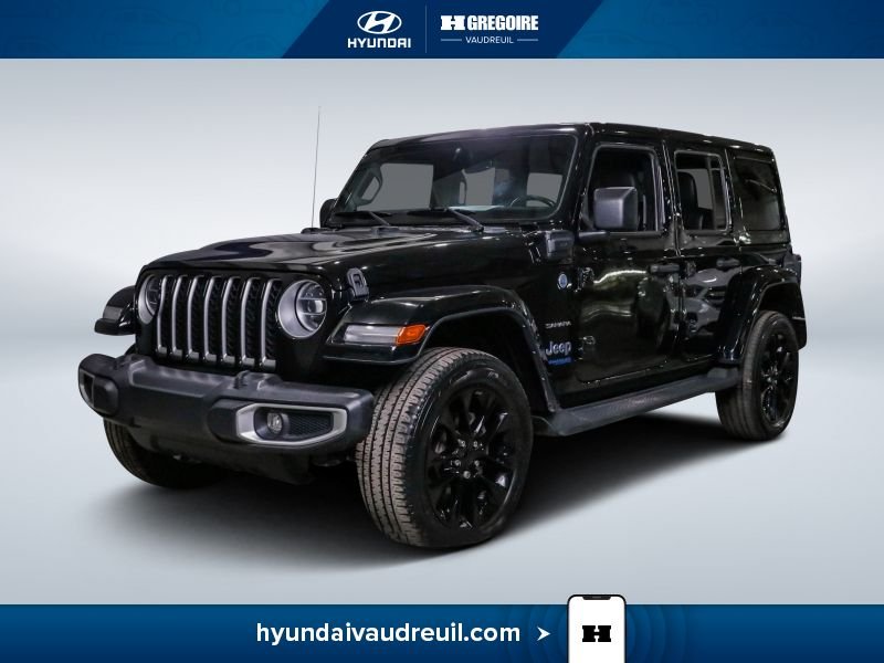 Jeep Wrangler 2021 Noir Saint-Eustache - photo #4