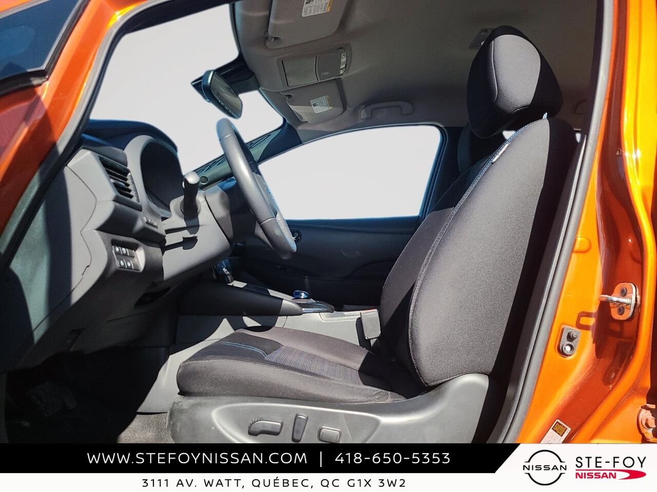 Nissan LEAF SV PLUS 2022 Orange Ste-Foy - photo #8