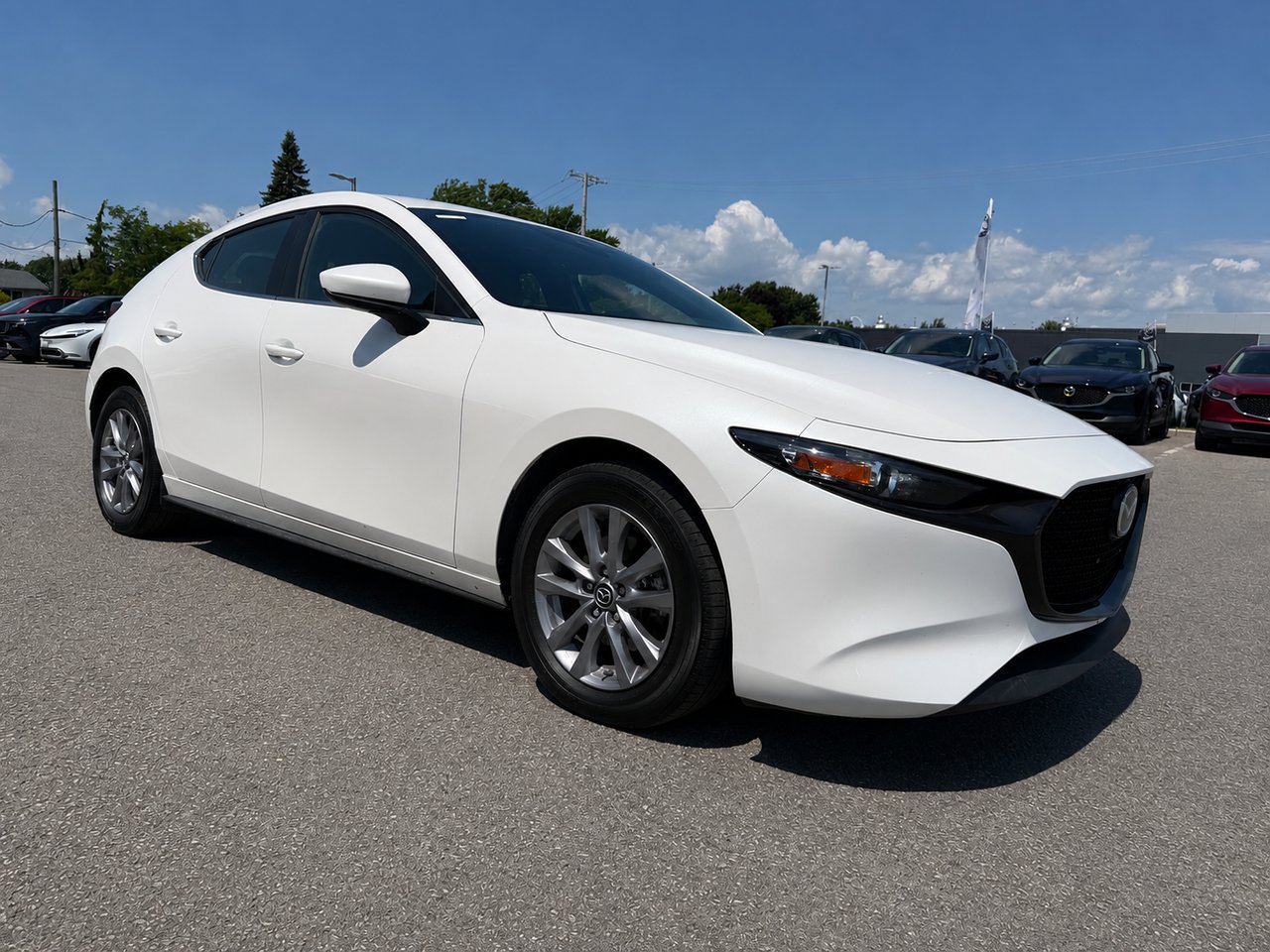 Mazda Mazda3 Sport GS LUXURY 2022 Blanc Châteauguay - photo #3