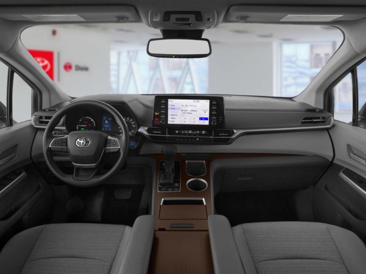 2023 Toyota Sienna HYBRID LE AWD / HEATED SEATS / TOYOTA SAFETY SENSE / CARPLAY AND ANDROID AUTO Black Mississauga - photo #9