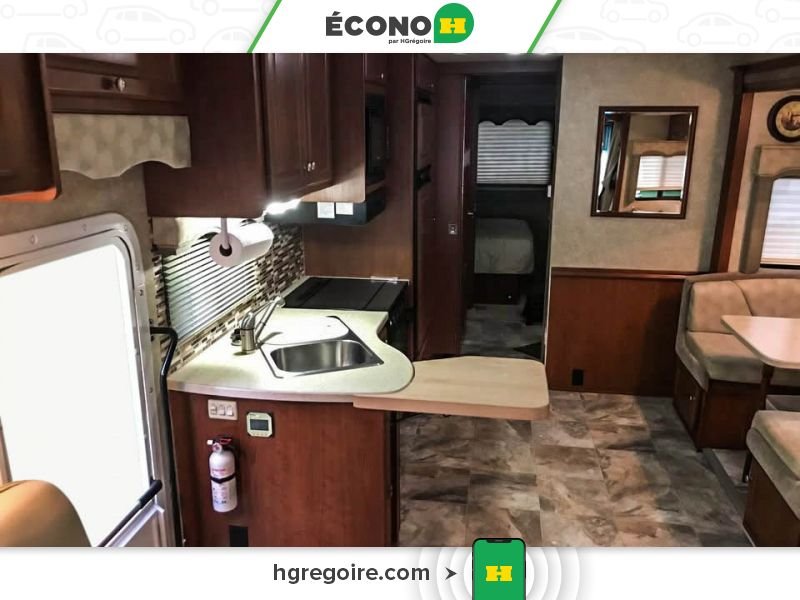 Ford Super Duty F-550 Motorhome V3312A | THOR WINDSPORT 32R AUT A/C V10 6.8L 362 HP 2007 Blanc Laval - photo #6