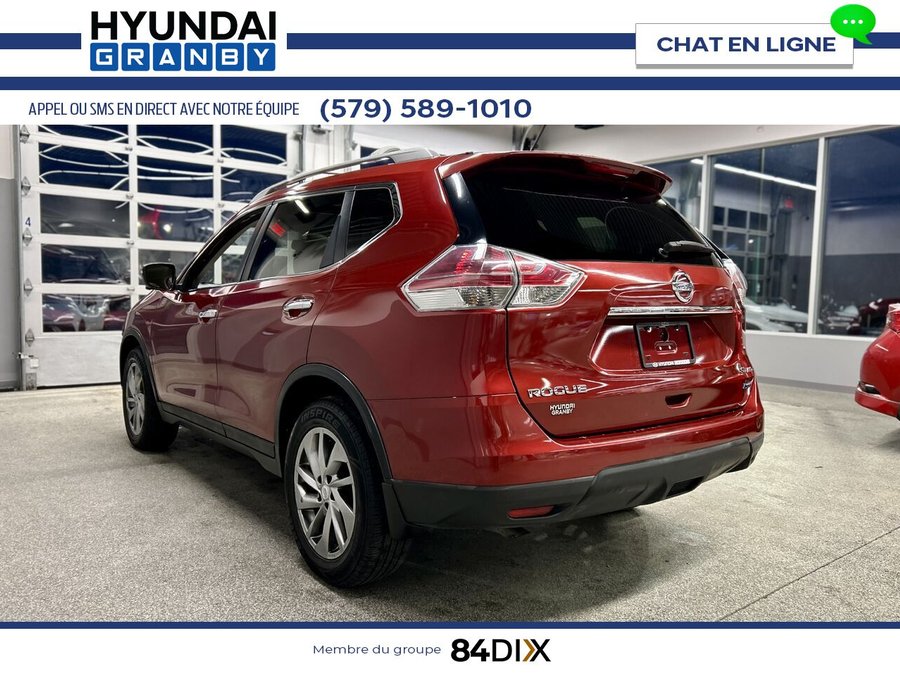 Nissan Rogue SL AWD 2014 Rouge