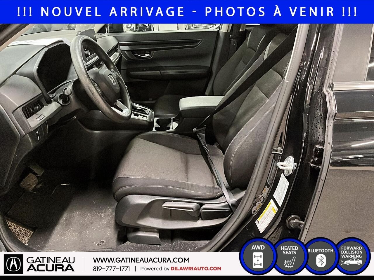 Honda CR-V LX AWD 2024 Noir Gatineau - photo #8
