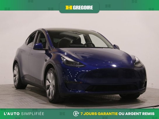 2023 Tesla Model Y RWD AUTO AC CUIR TOIT NAV CAM RECUL BLEUTOOTH Blue