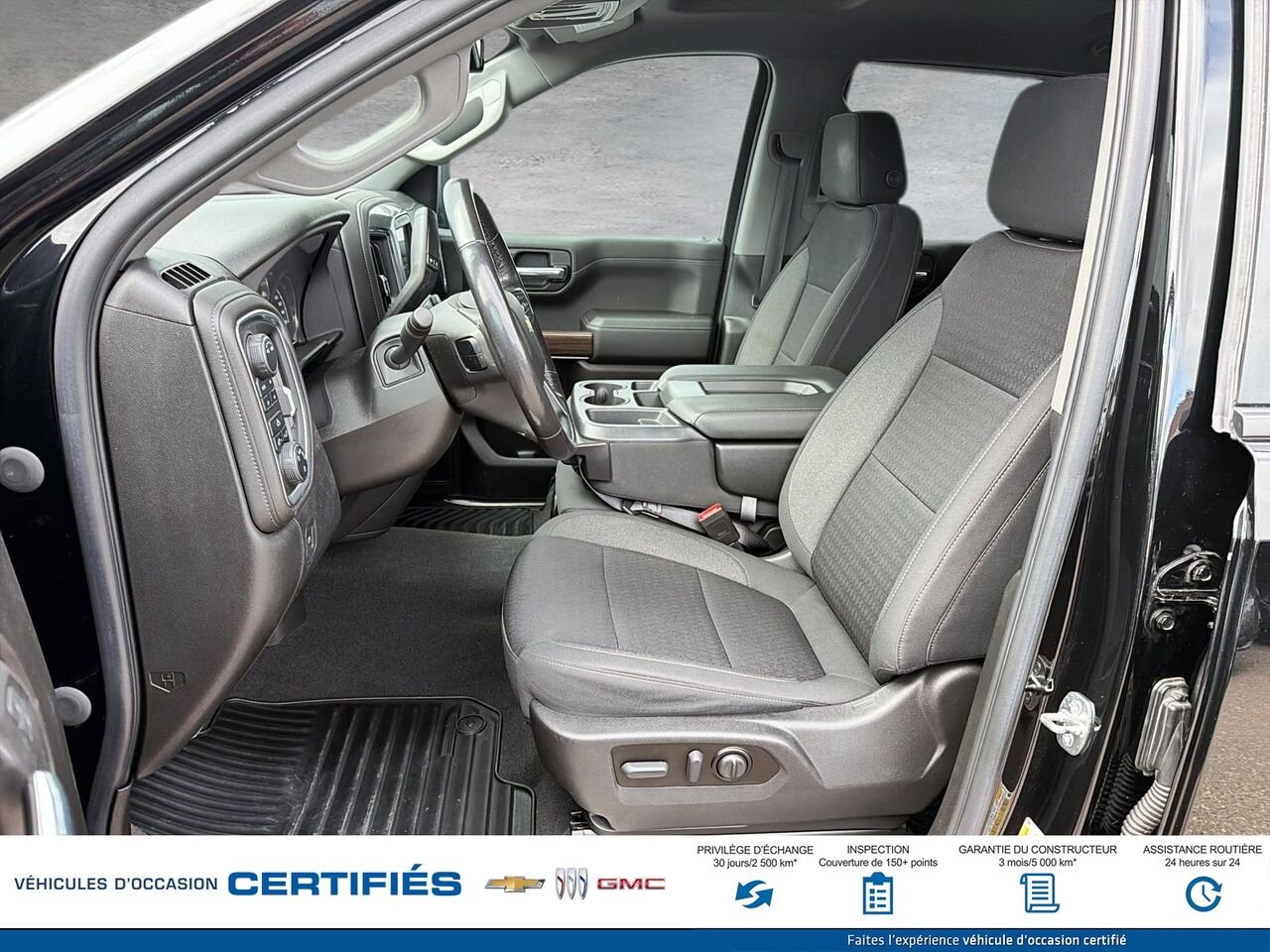 2021 CHEVROLET SILVERADO 1500 LT cabine multiplace 4RM 157 po Black Montmagny - photo #7