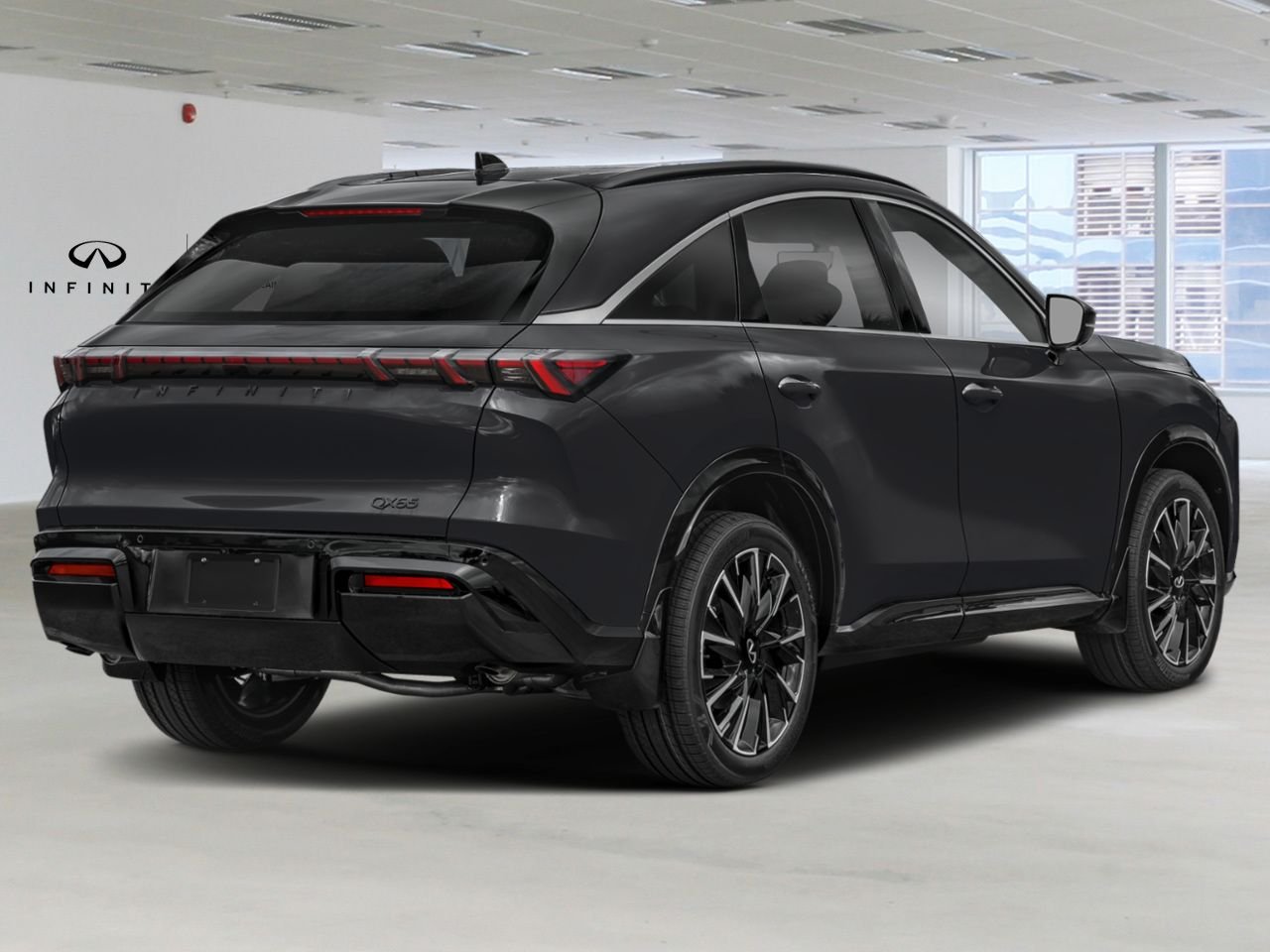 2027 INFINITI QX65 Mineral Black Pearl Blainville - photo #2