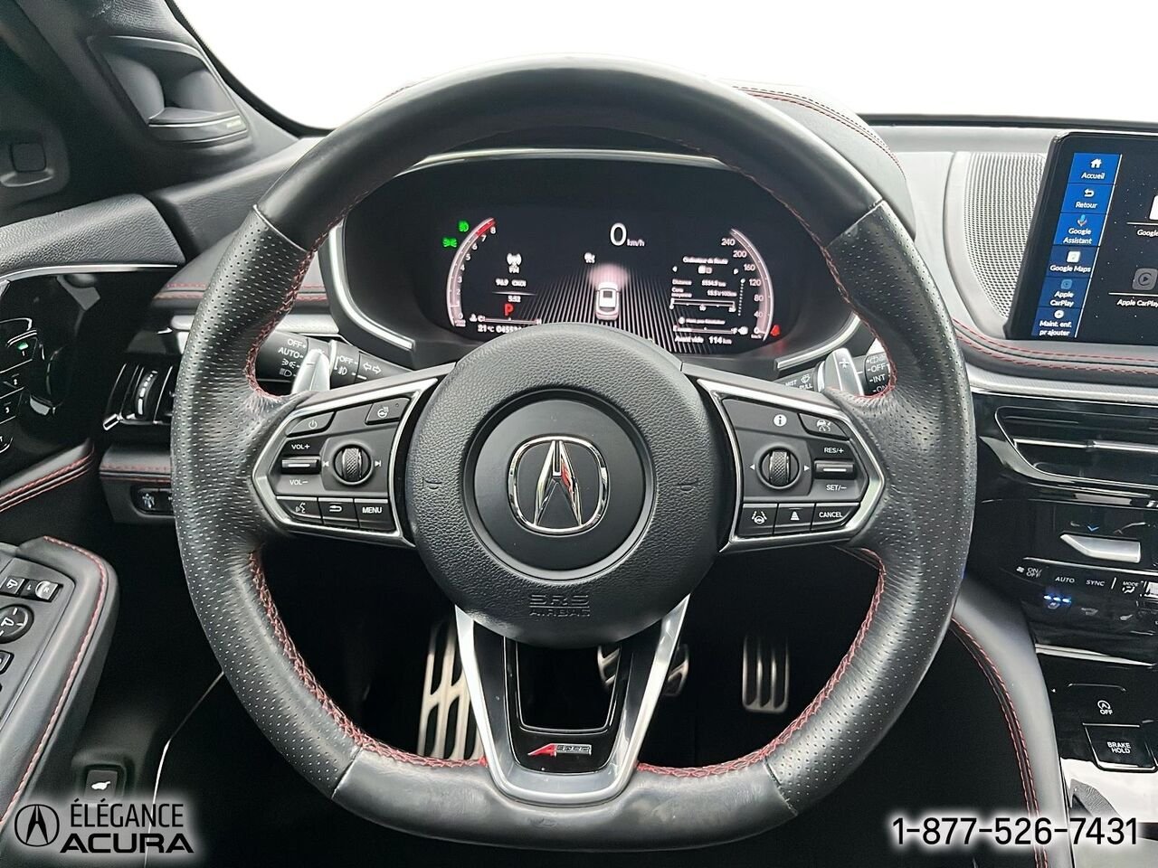 Acura MDX Platinum Elite A-Spec | A8921 2025 Noir Granby - photo #15