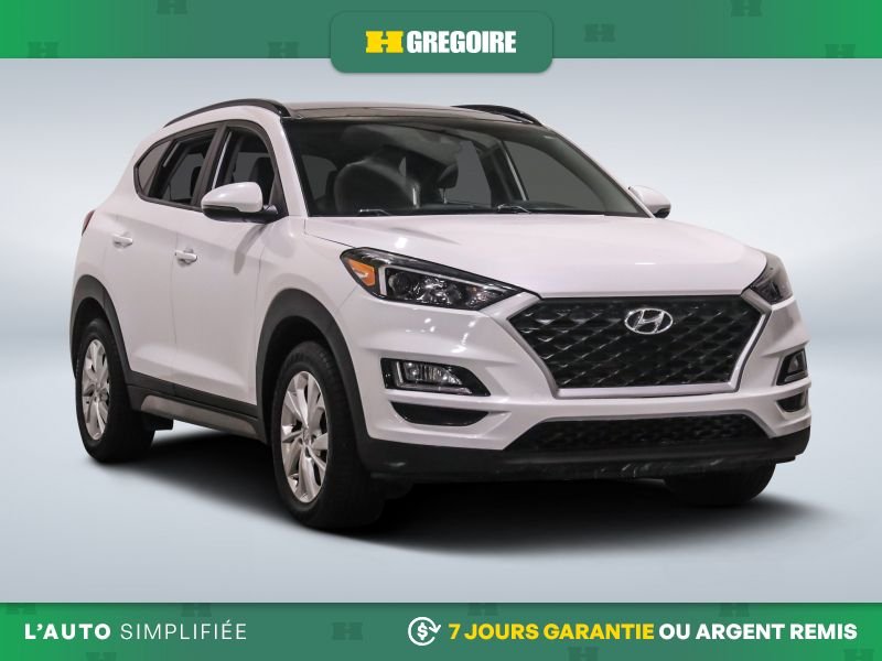 Hyundai Tucson Preferred AWD AUTO AC CUIR TOIT MAGS CAM RECUL BLE 2020 Blanc