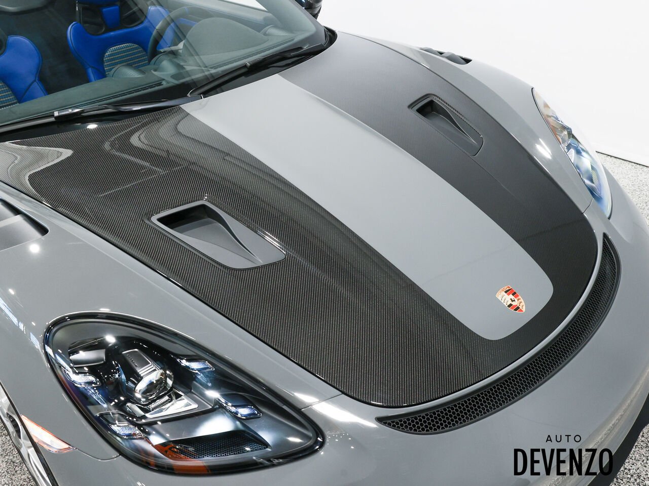 Porsche 718 Spyder 2025 Gris Saint-Eustache - photo #8