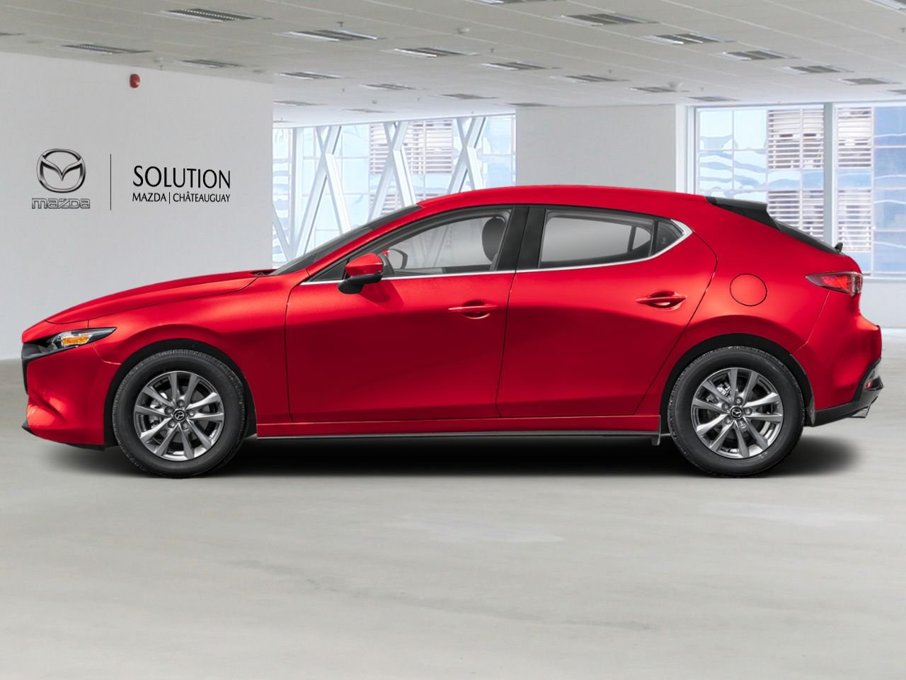 MAZDA Mazda3 Sport GX TA BA 2026 Rouge vibrant cristal métallisé Châteauguay - photo #2