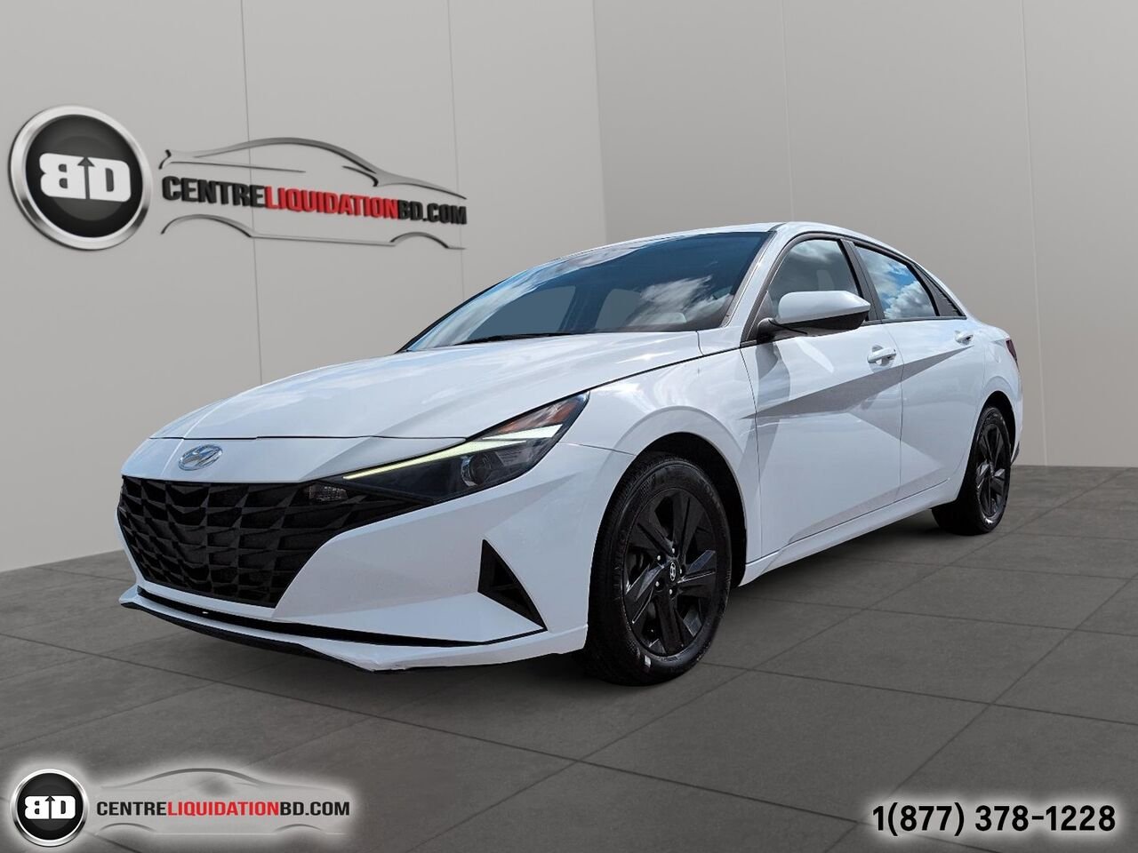 Hyundai Elantra PREFFERED | BD0278 2023 Blanc Granby - photo #0