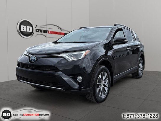 Toyota RAV4 Hybride LE+ 4 portes 2017 Noir