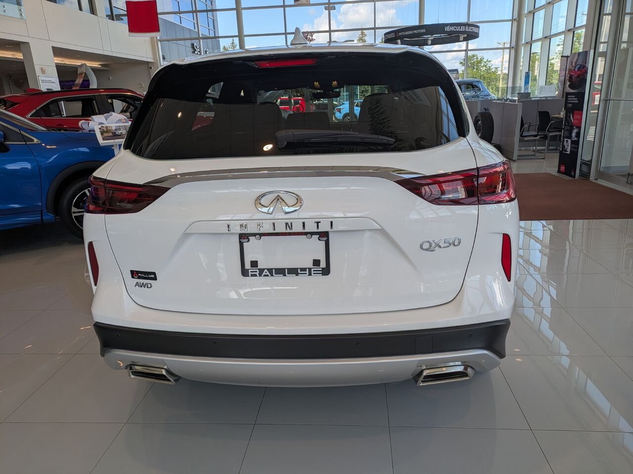 INFINITI QX50 2025 Blanc Gatineau - photo #2