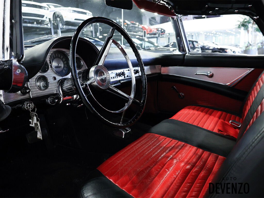 1957 Ford Thunderbird Black Saint-Eustache - photo #10