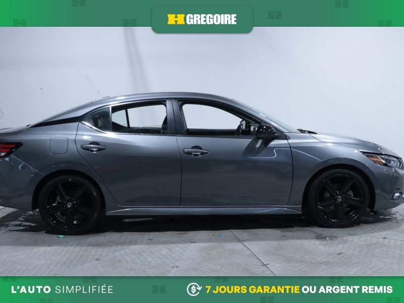 Nissan Sentra 823121 | SR AUTO A/C CUIR TOIT GR ELECT MAGS CAM RECUL VLUE 2021 Gris Laval - photo #10
