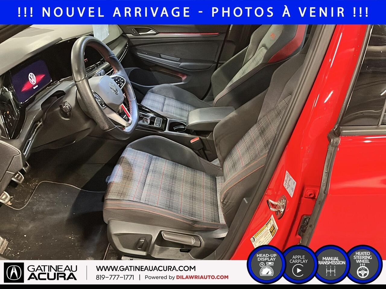 Volkswagen Golf GTI 40e anniversaire 2023 Rouge Ottawa & Gatineau - photo #8