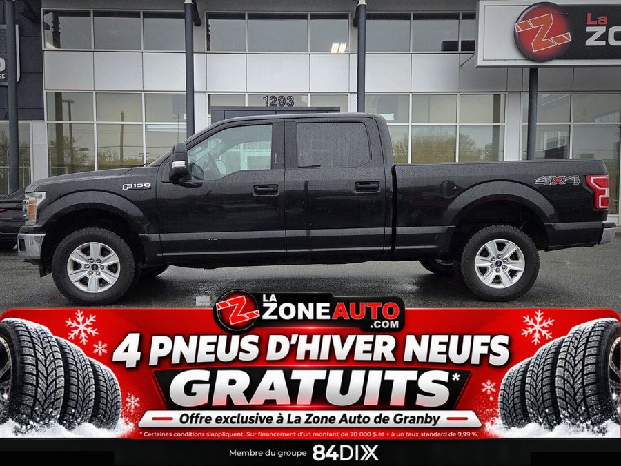 Ford F-150 XLT V8 MOTEUR V8 5L + 6 PASSAGERS 2019 Noir