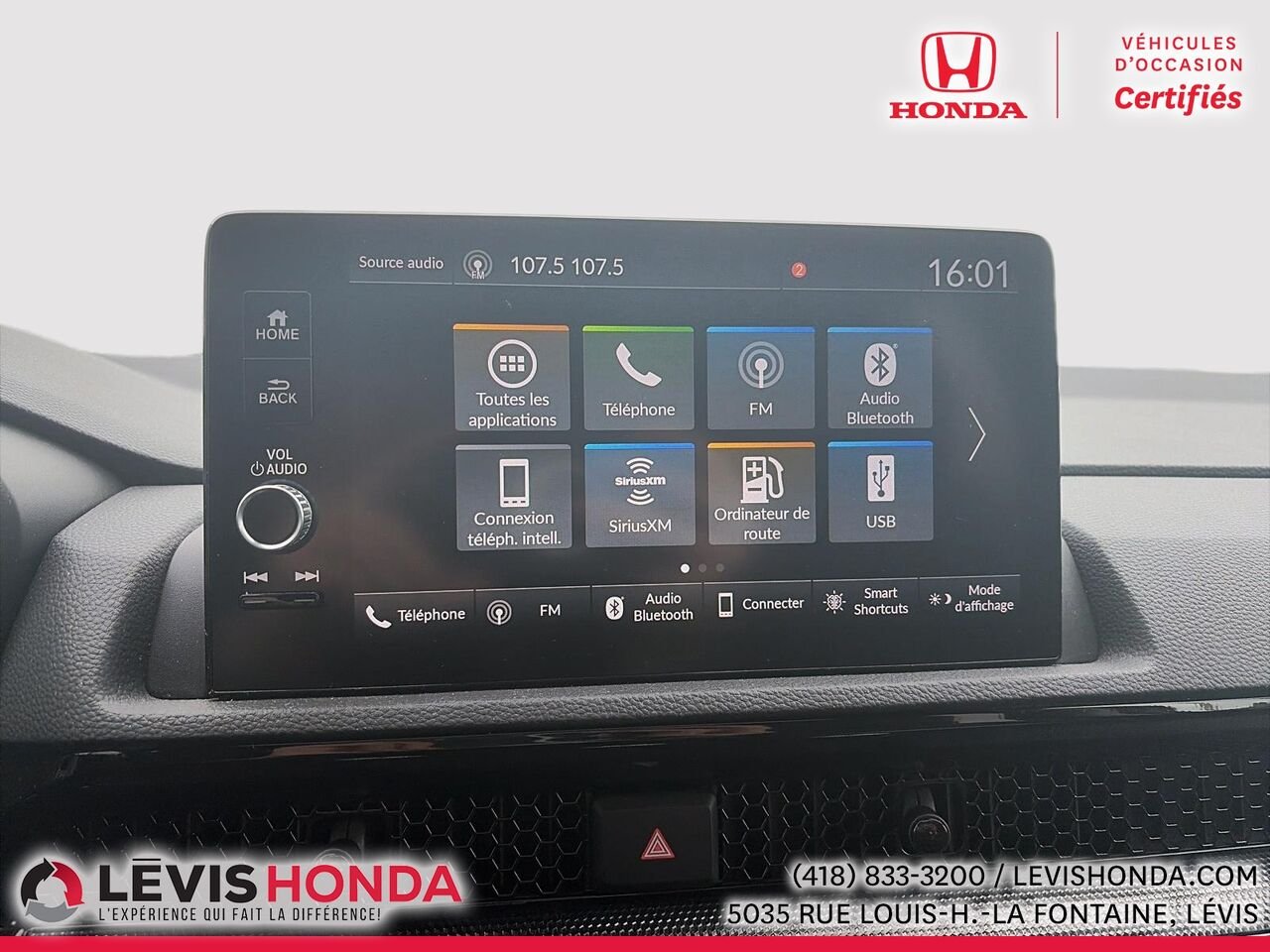 Honda CR-V EX-L AWD EX-L Traction Intégrale 2023 Gris Lévis - photo #29