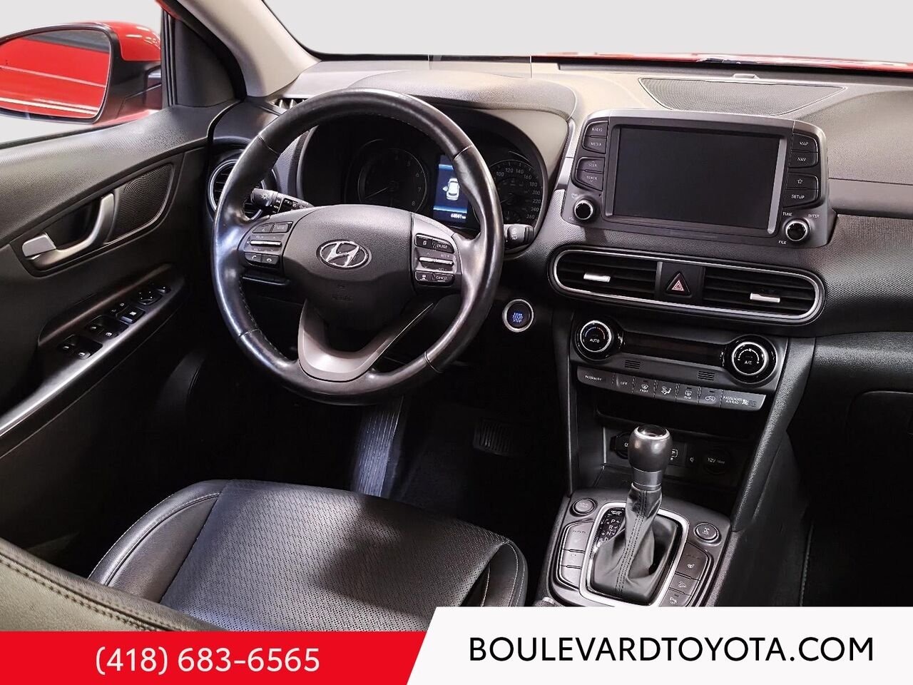Hyundai Kona 100408A-51 | 1.6T ULTIMATE TI, AWD 2020 Orange Québec - photo #21