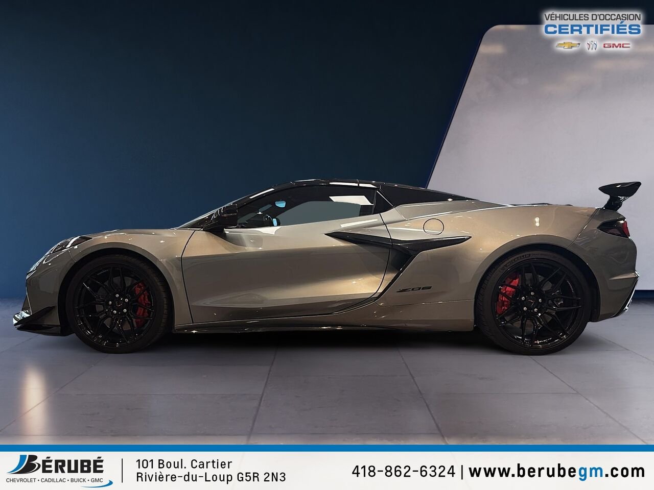 2024 CHEVROLET CORVETTE Z06 cabriolet 2 portes avec 3LZ Grey Rivière-du-Loup - photo #5