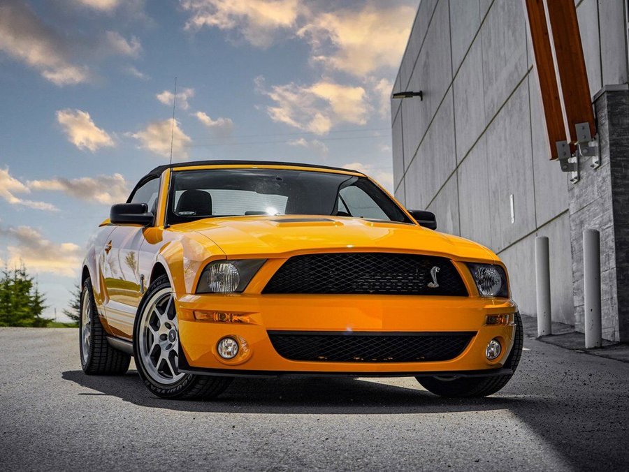 2008 Ford Mustang Shelby GT500 Orange