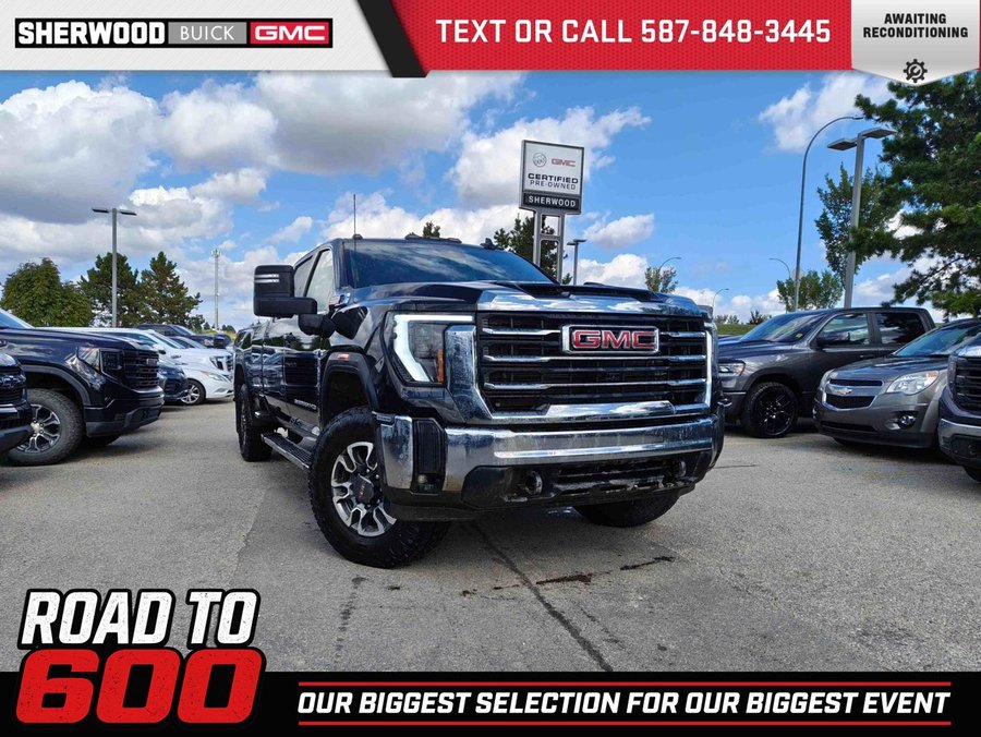 2024 GMC Sierra 3500HD SLE Preferred X31 Long Box | Remote Start Black
