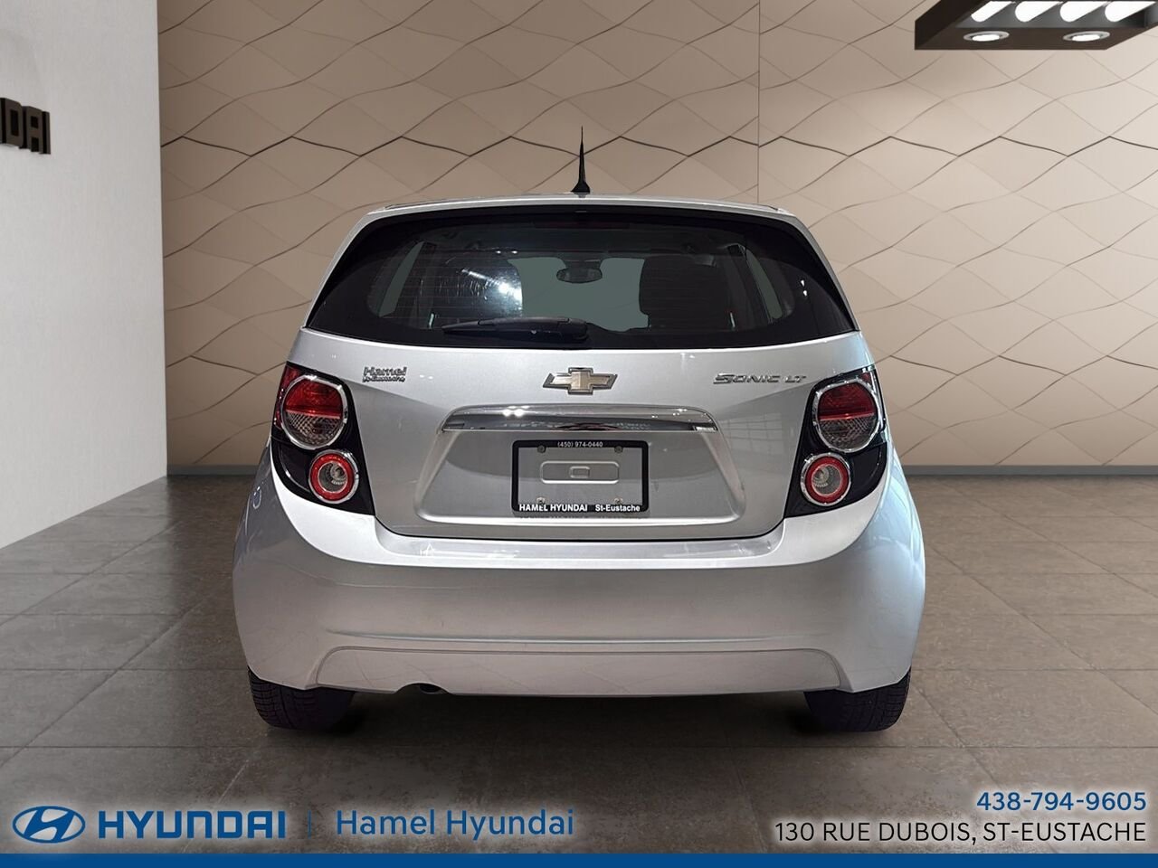 2013 Chevrolet Sonic Silver Saint-Eustache - photo #3